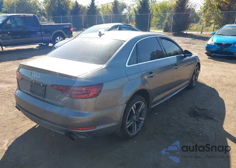 2018 Audi A4 2.0T Premium/2.0T Tech Premium from USA, damaged, VIN WAUENAF40JA083798